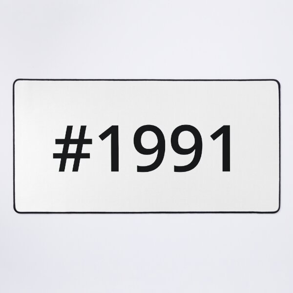 Item preview, Hashtag 1991 designed and sold by MSA-42.