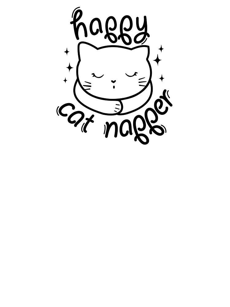 Thumbnail 2 of 2, Baby One-Piece, Baby body with slogan - Happy Cat Napper designed and sold by TheBabyWayMerch.