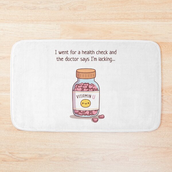 Item preview, Funny Pickup Line I am Lacking Vitamin U designed and sold by rustydoodle.