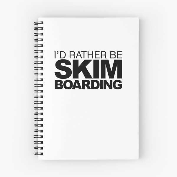 Item preview, I&x27;d rather be Skim Boarding Sticker designed and sold by MattiasHaneder.