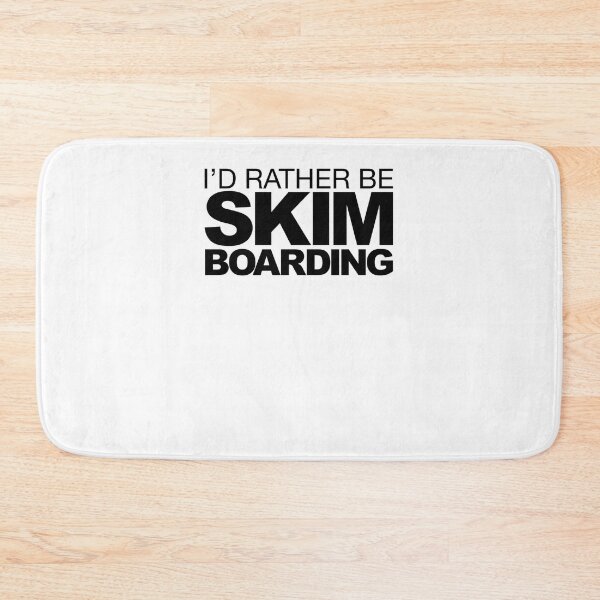 Item preview, I&x27;d rather be Skim Boarding Sticker designed and sold by MattiasHaneder.