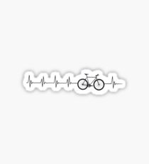 bike heartbeat sticker