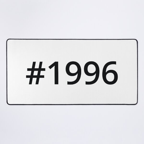 Item preview, Hashtag 1996 designed and sold by MSA-42.
