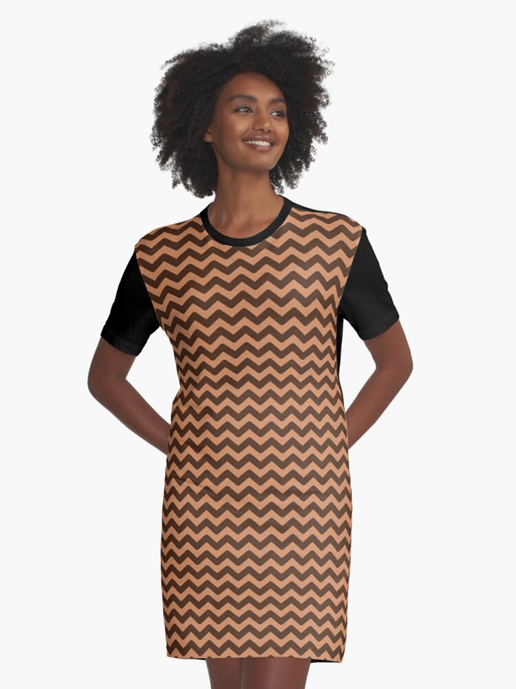 t shirt dress brown