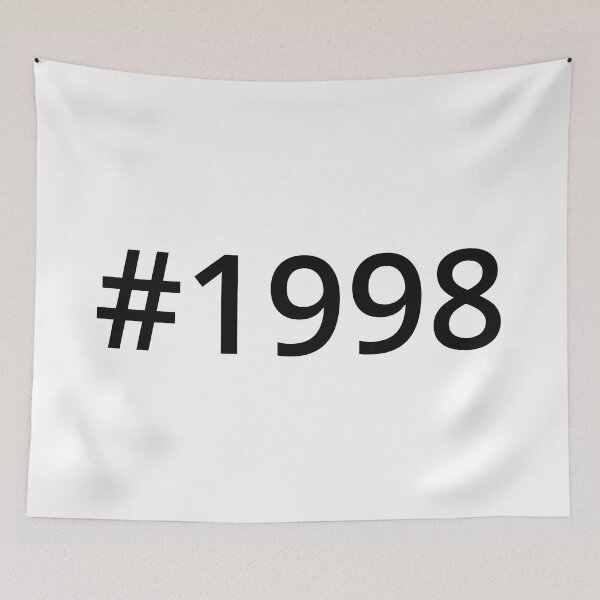 Item preview, Hashtag 1998 designed and sold by MSA-42.