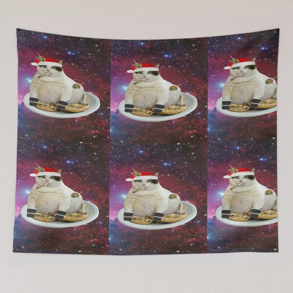 Item preview, santa cat designed and sold by taco-elgato.