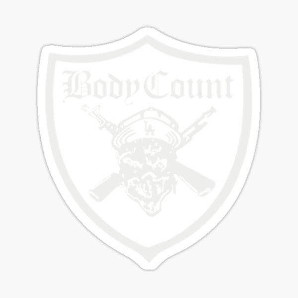 "Body Count Logo Merchandise" Sticker for Sale by AmeliaMarie94 Redbubble