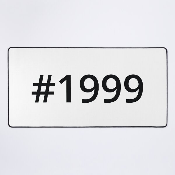 Item preview, Hashtag 1999 designed and sold by MSA-42.