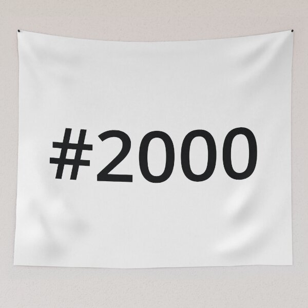 Item preview, Hashtag 2000 designed and sold by MSA-42.