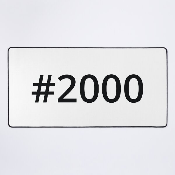 Item preview, Hashtag 2000 designed and sold by MSA-42.