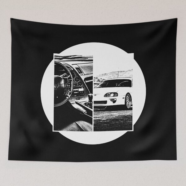 Item preview, TOYOTA SUPRA MK4 Black 'N White 5 (Black Version) designed and sold by Cero81.