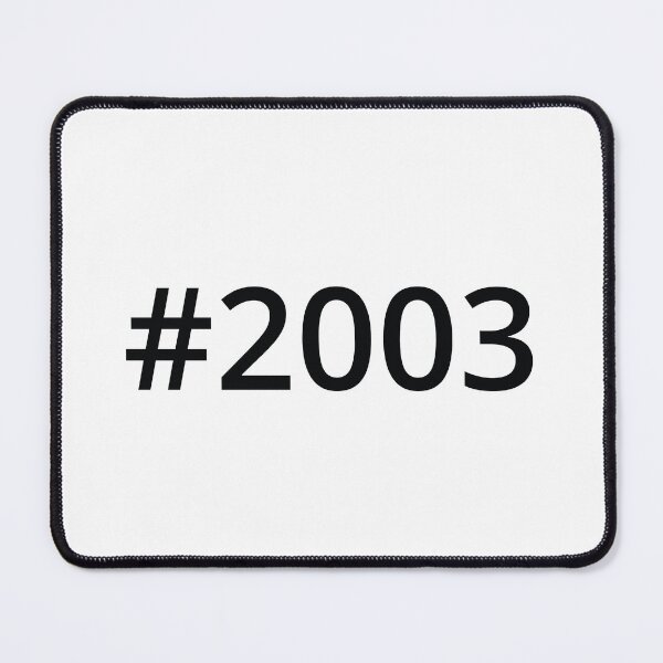 Item preview, Hashtag 2003 designed and sold by MSA-42.