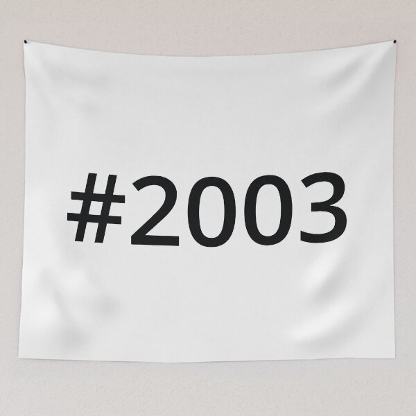 Item preview, Hashtag 2003 designed and sold by MSA-42.