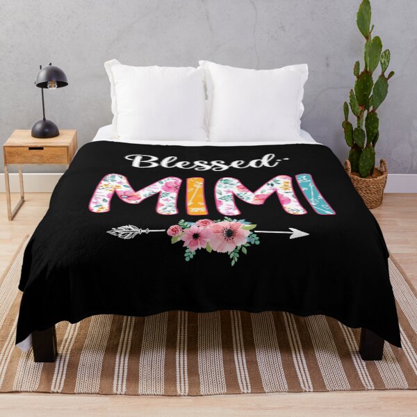 Item preview, Cute Blessed Mimi Floral Birthday Hippie Mom Mama Grandma Mothers Day designed and sold by adsmod.