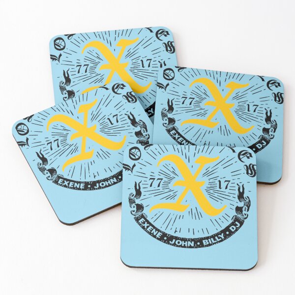 Item preview, X - Band Logo Sticker designed and sold by MarcoSchnirch.