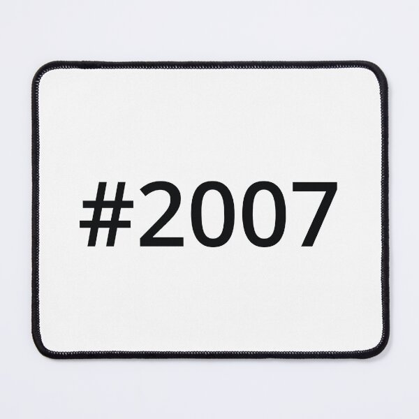 Item preview, Hashtag 2007 designed and sold by MSA-42.