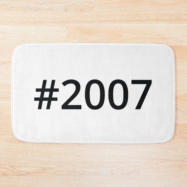 Item preview, Hashtag 2007 designed and sold by MSA-42.