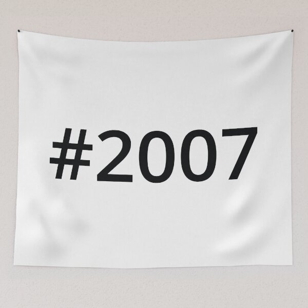 Item preview, Hashtag 2007 designed and sold by MSA-42.