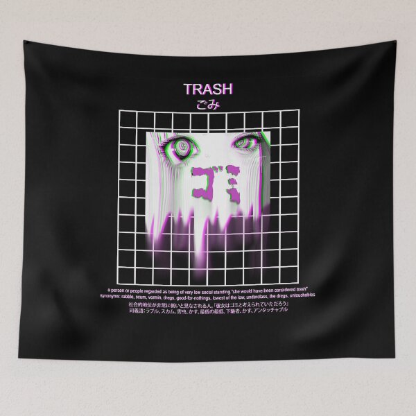 Item preview, TRASH - SAD JAPANESE ANIME AESTHETIC designed and sold by poorevlmegha.