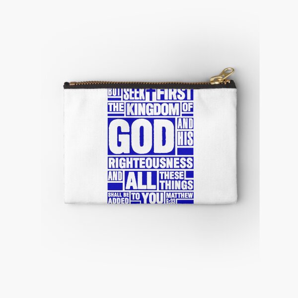 Item preview, Matthew 6:33 Seek First the Kingdom of God designed and sold by plushism.