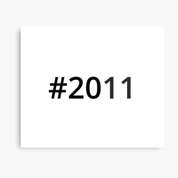 Item preview, Hashtag 2011 designed and sold by MSA-42.