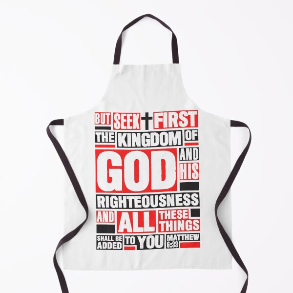 Item preview, Matthew 6:33 Seek First the Kingdom of God designed and sold by plushism.