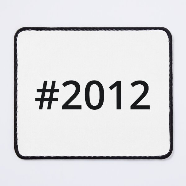 Item preview, Hashtag 2012 designed and sold by MSA-42.