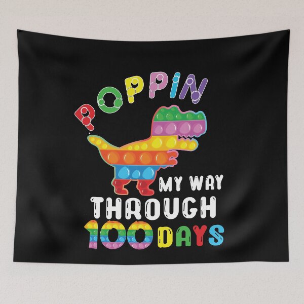 Item preview,  Poppin My Way Through 100 Days designed and sold by Buzzbazaar.