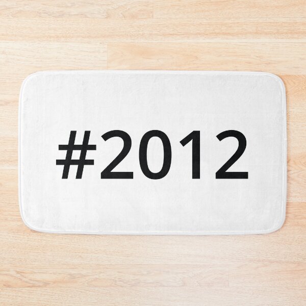 Item preview, Hashtag 2012 designed and sold by MSA-42.