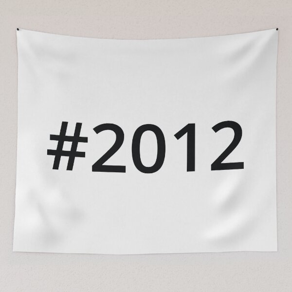 Item preview, Hashtag 2012 designed and sold by MSA-42.