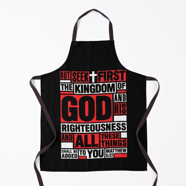 Item preview, Matthew 6:33 Seek First the Kingdom of God designed and sold by plushism.