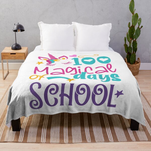 Item preview, 100th Day of School Unicorn 100 Magical Days Teacher Girls And Women designed and sold by RahmaniArt.