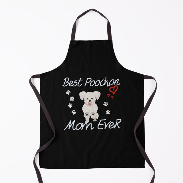 Item preview, Best Poochon Mom Ever For Bichon Cross Poodle Lovers Apron designed and sold by Desinger12.