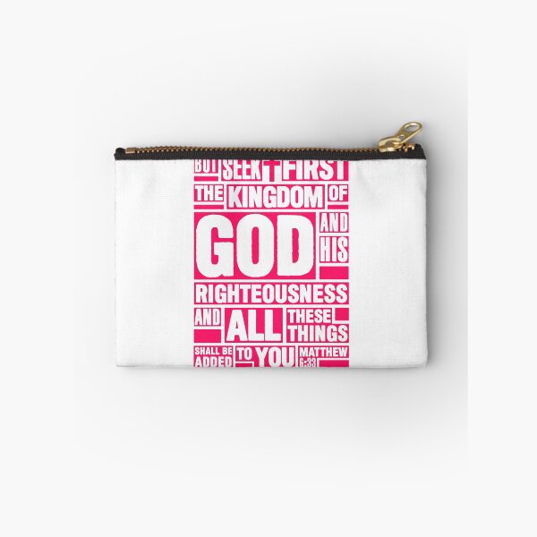Item preview, Matthew 6:33 Seek First the Kingdom of God designed and sold by plushism.