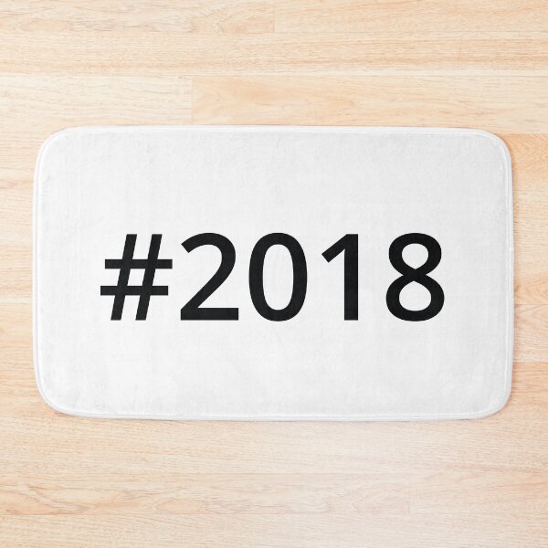 Item preview, Hashtag 2018 designed and sold by MSA-42.