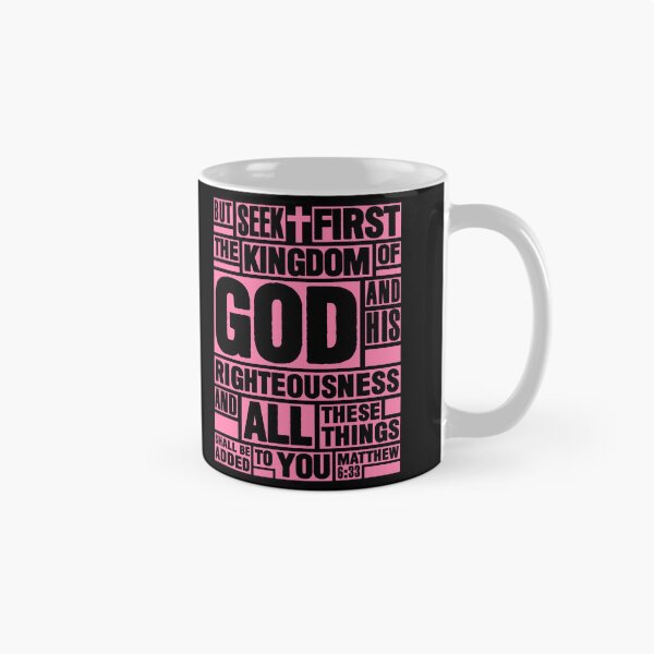 Item preview, Matthew 6:33 Seek First the Kingdom of God designed and sold by plushism.