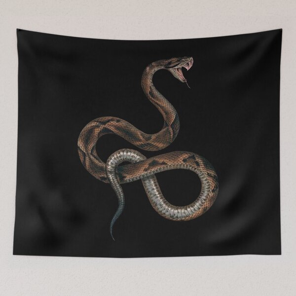 Item preview, Vintage Snake Illustrations | Pit Viper Snakes | Vintage Reptile Images | Bothrops Jararaca designed and sold by WadeLestat.