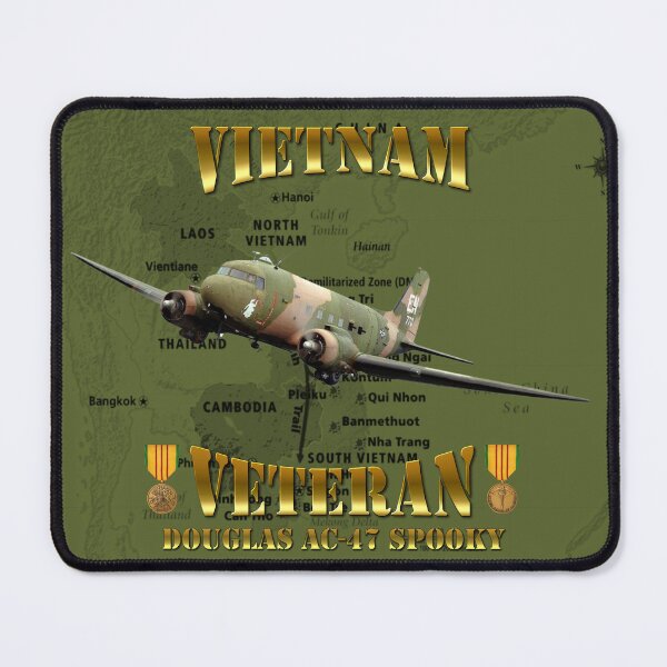 Item preview, AC-47 Gunship 'Spooky' Vietnam Veteran designed and sold by Mil Merchant.