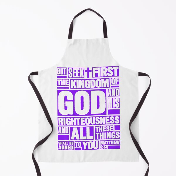 Item preview, Matthew 6:33 Seek First the Kingdom of God designed and sold by plushism.