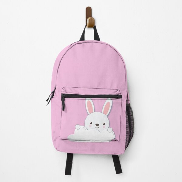 Item preview, White Rabbit on a Cloud Pink Theme designed and sold by ZennicDesigns.
