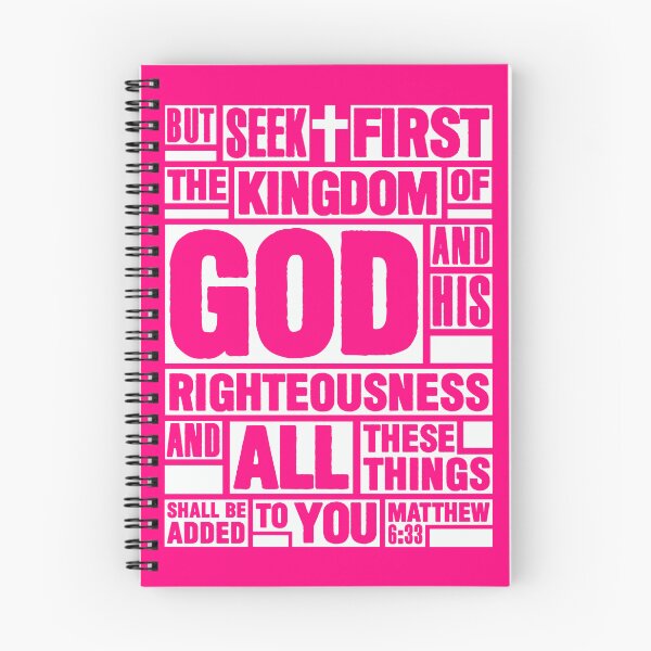 Item preview, Matthew 6:33 Seek First the Kingdom of God designed and sold by plushism.