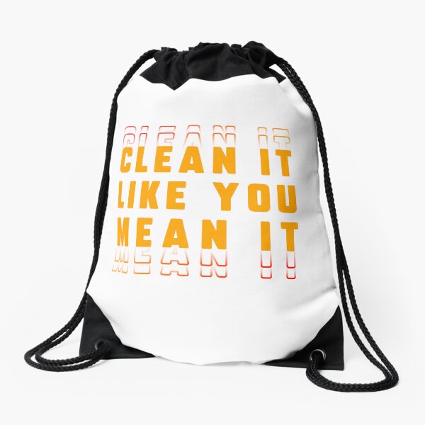 Item preview, Clean It Like You Mean It designed and sold by typografit.