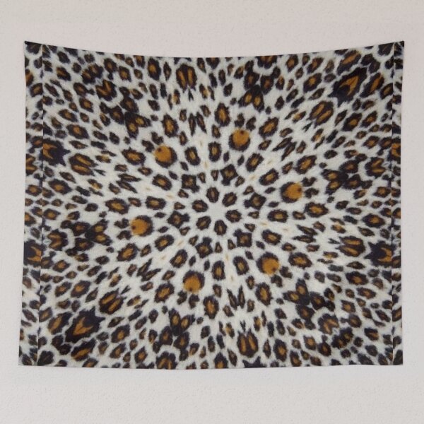 Item preview, Leopard Print Mandala Kaleidoscope designed and sold by SaraValor.