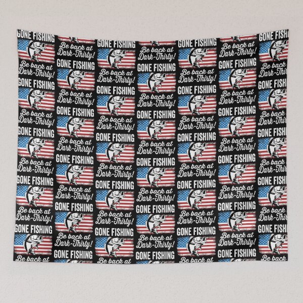 Item preview, Gone fishing be back at dark-thirty-fishing. designed and sold by DesignedBySnip.