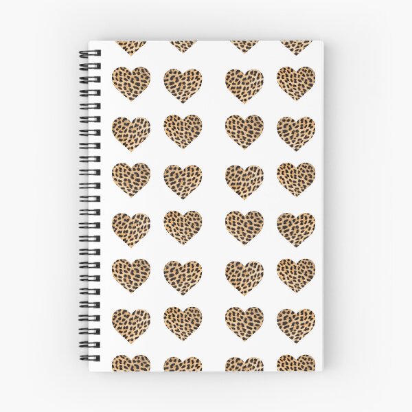 Item preview, Cheetah Animal Print Hearts 4 Pack designed and sold by zoology-student.