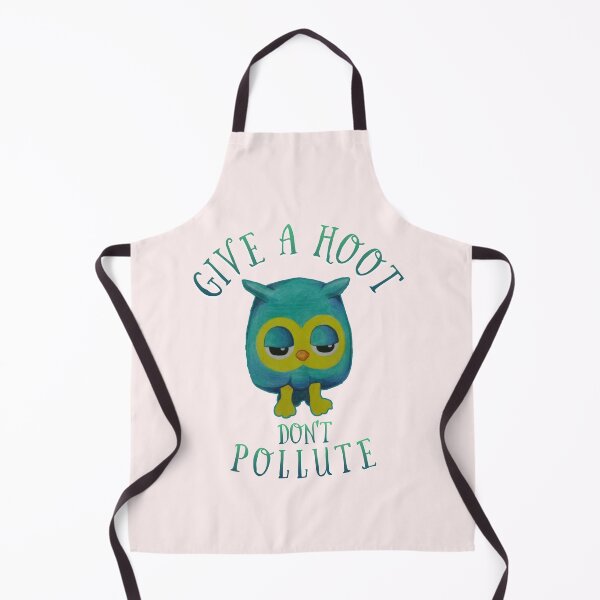 Item preview, Give a hoot don't pollute. designed and sold by Umiska.