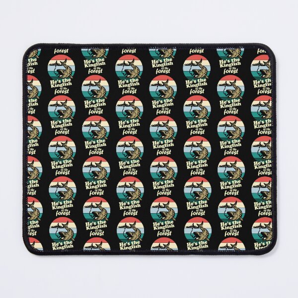 Item preview, He's the Kingfish of the forest-fishing. designed and sold by DesignedBySnip.
