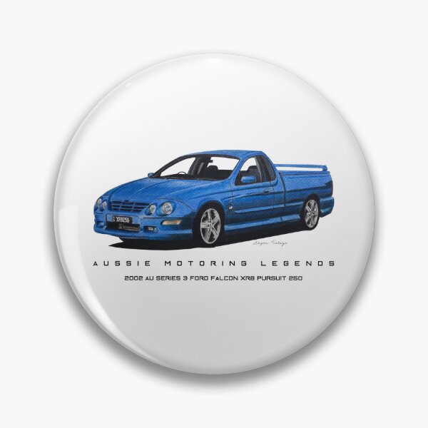 Item preview, Aussie Motoring Legends 2002 AU Series 3 Ford Falcon XR8 Pursuit-250 designed and sold by Wayne Sotogi.