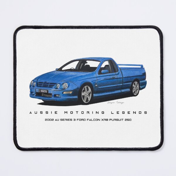 Item preview, Aussie Motoring Legends 2002 AU Series 3 Ford Falcon XR8 Pursuit-250 designed and sold by Wayne Sotogi.