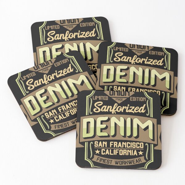 Item preview, Vintage Denim Design - Company, Branding, Logo, retro, workwear, California, San Francisco Tri-blend.png designed and sold by BradleyDaughe.